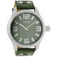 OOZOO Timepieces 45mm Green Leather Strap C1061